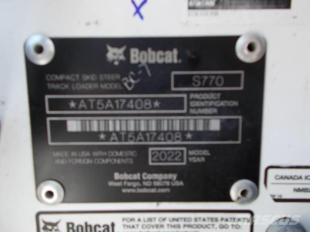 Bobcat S770 Skid steer mini nakladalci