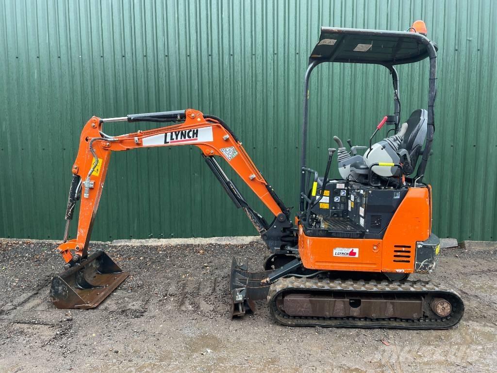 Hitachi ZX 19 U-6 Mini bagri <7t