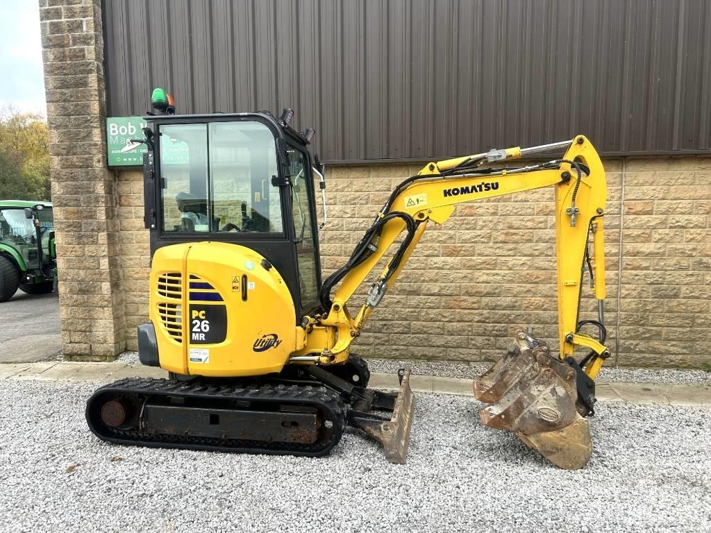 Komatsu PC26MR-3 Mini bagri <7t