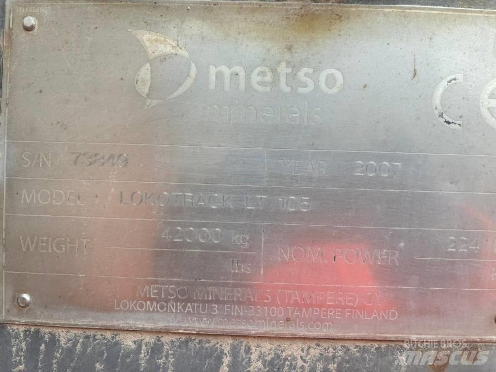 Metso LT 105 Mobilni drobilniki