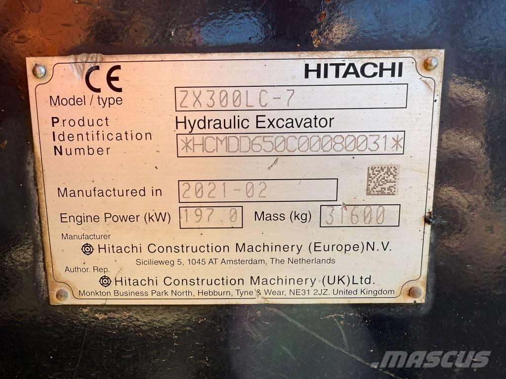 Hitachi ZX 300 LC-7 Bagri goseničarji