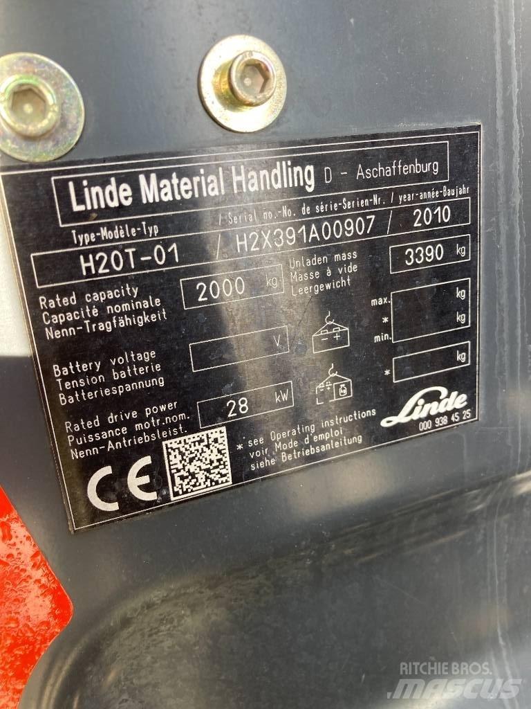 Linde H20T/391 Plinski viličarji