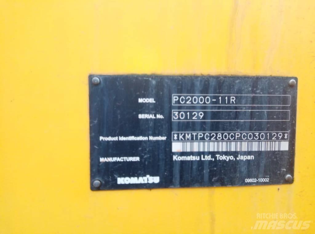 Komatsu PC 2000 Bagri goseničarji