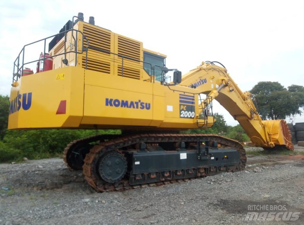 Komatsu PC 2000 Bagri goseničarji
