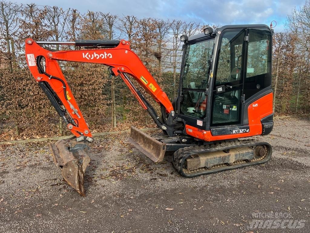 Kubota KX027-4 Mini bagri <7t