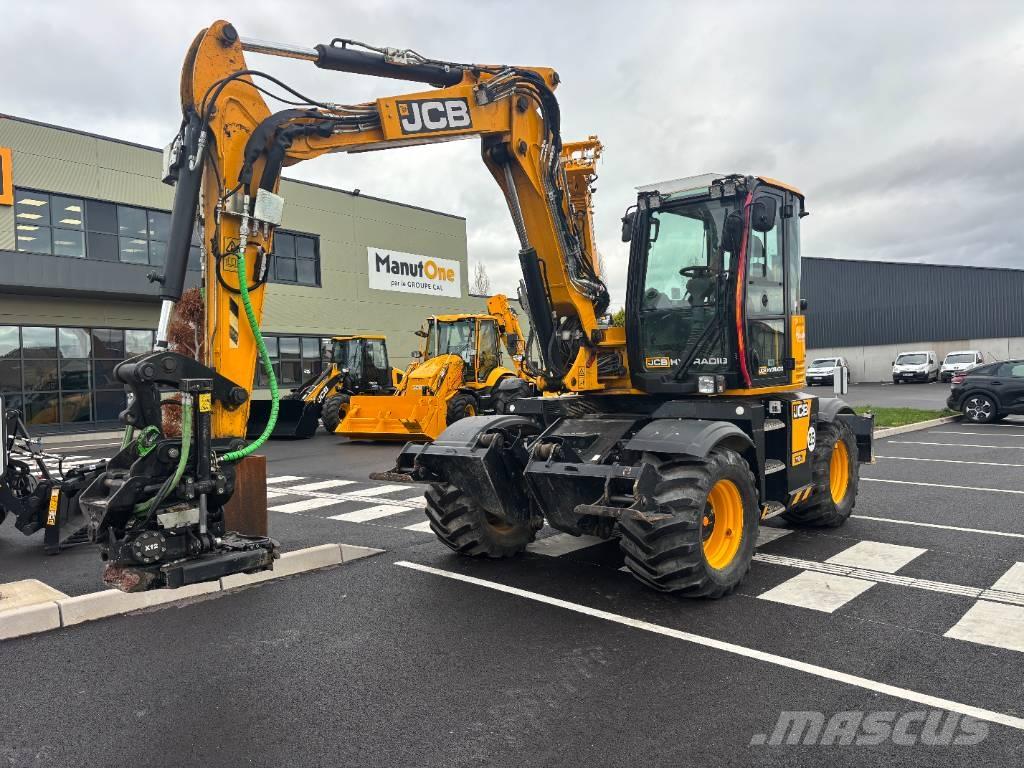 JCB Hydradig Bagri na kolesih