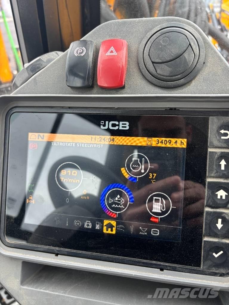 JCB Hydradig Bagri na kolesih