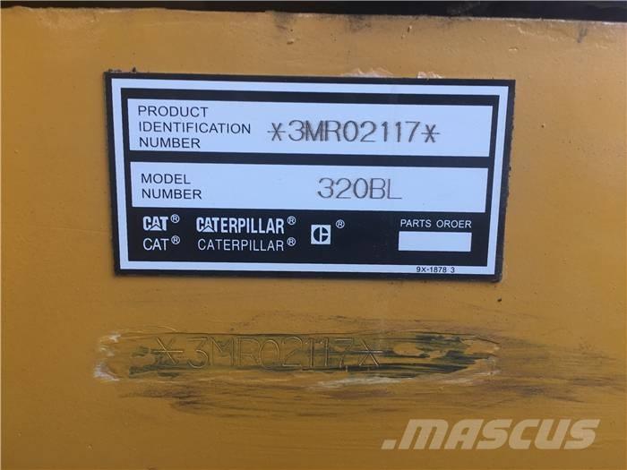 CAT 320 B Bagri goseničarji