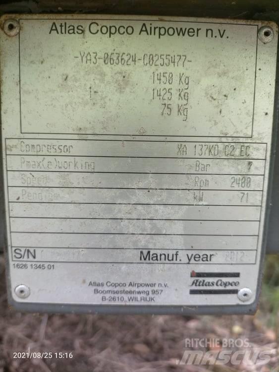 Atlas Copco XAS 137 Kompresorji
