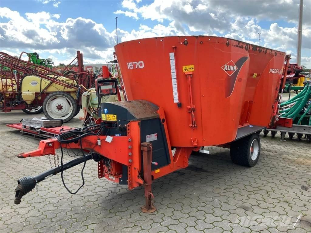 Kuhn Profile 1670 Mešalne hranilnice