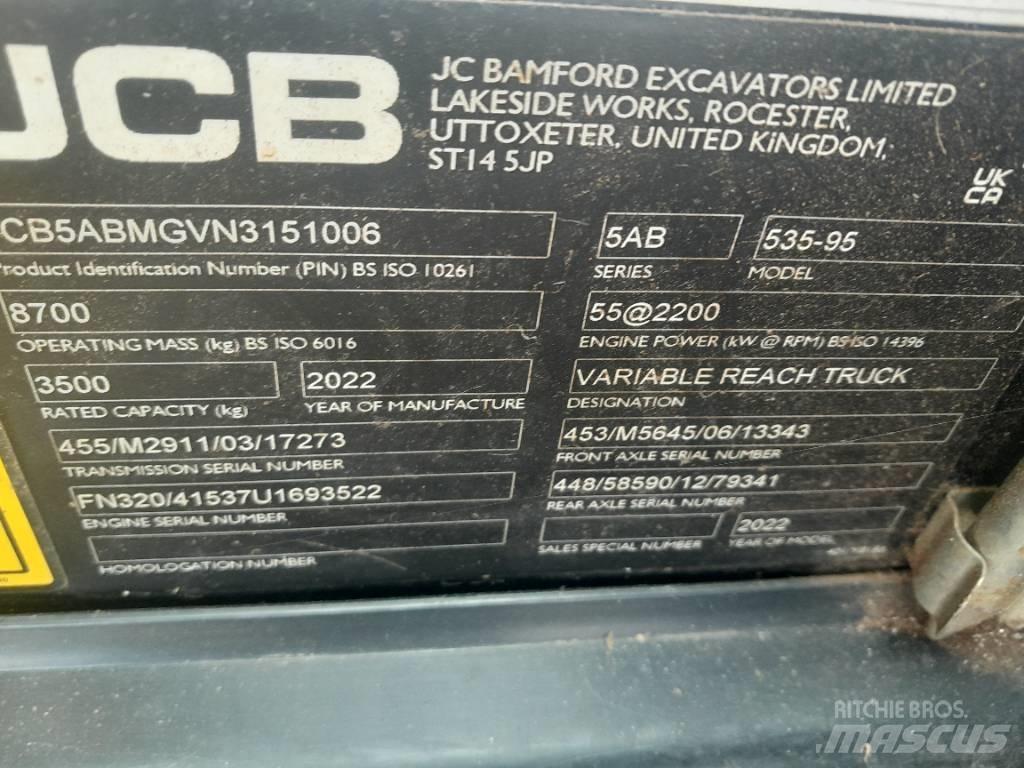 JCB 535-95 Teleskopski viličarji