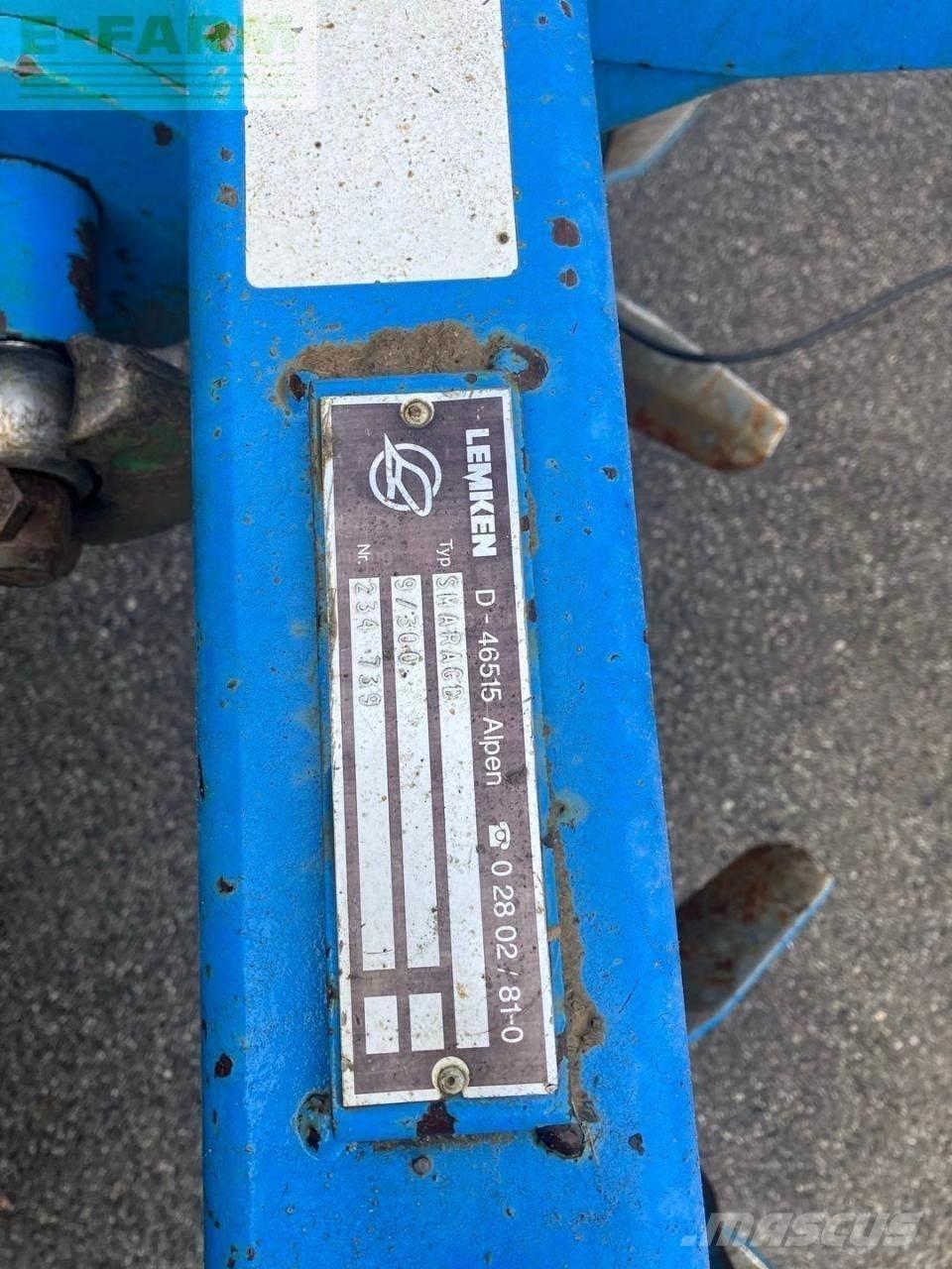 Lemken Smaragd 9 Kultivatorji