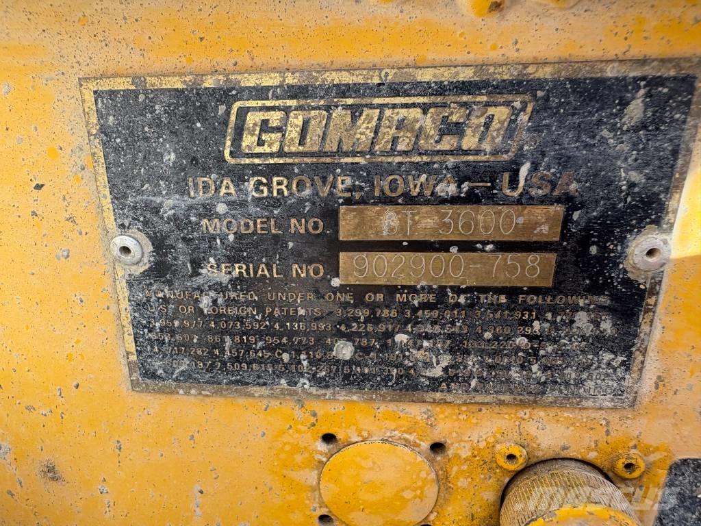 Gomaco GT 3600 Betonski finišerji