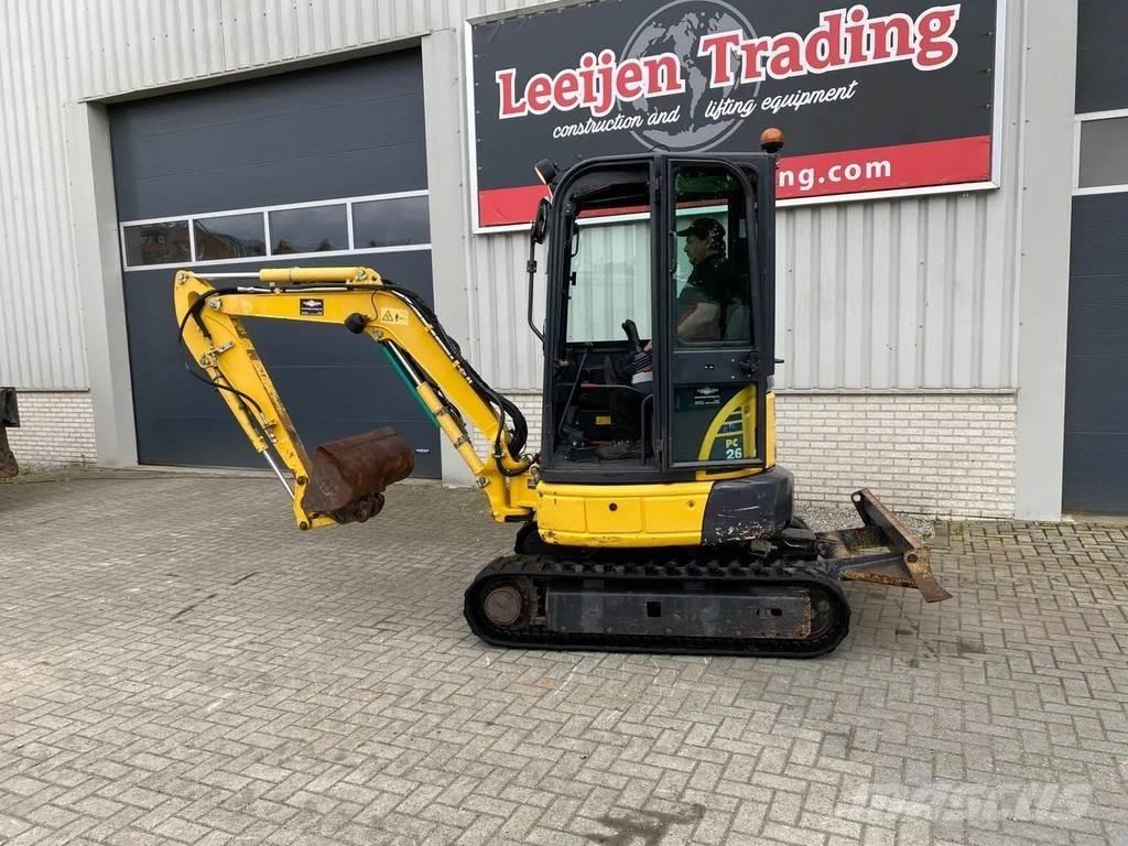 Komatsu PC26MR-3 Mini bagri <7t