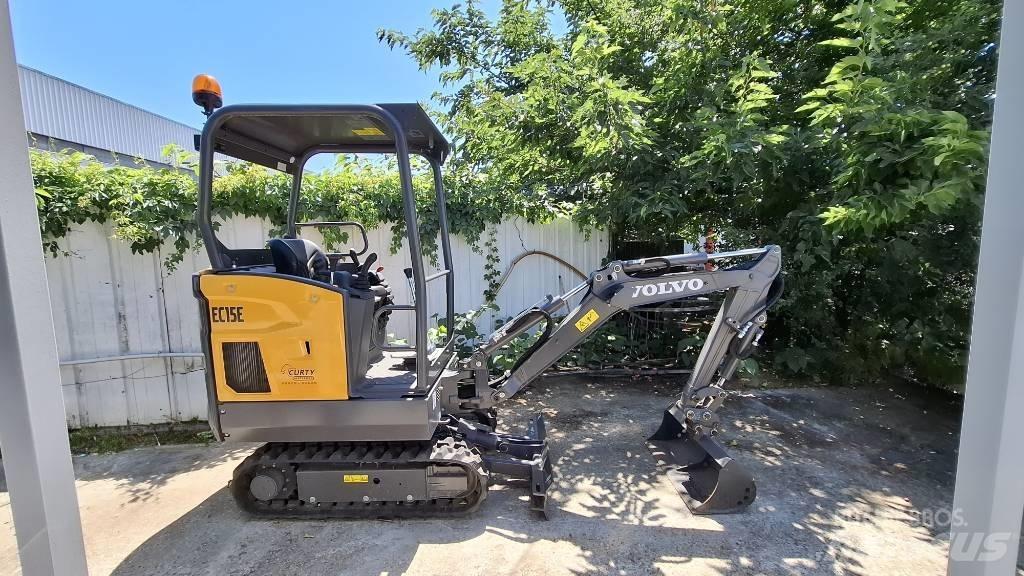 Volvo BM EC15E Mini bagri <7t