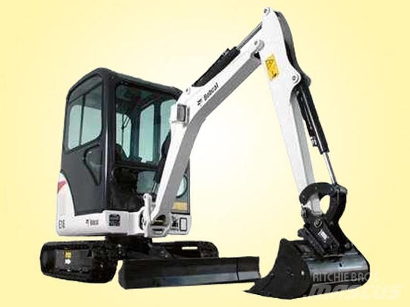 Bobcat E 16 Mini bagri <7t