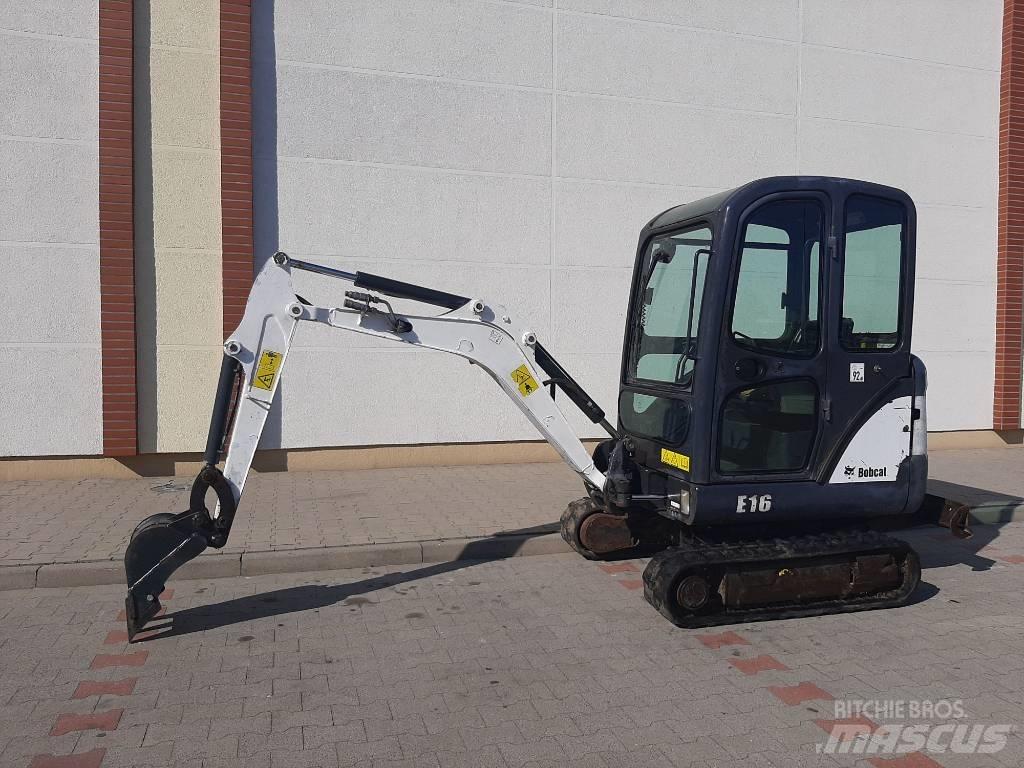 Bobcat E 16 Mini bagri <7t