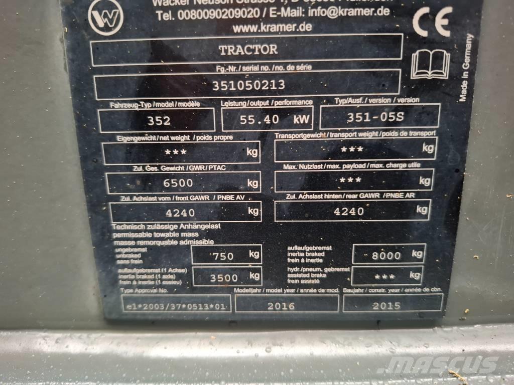 Kramer 8085 Kolesni nakladalci