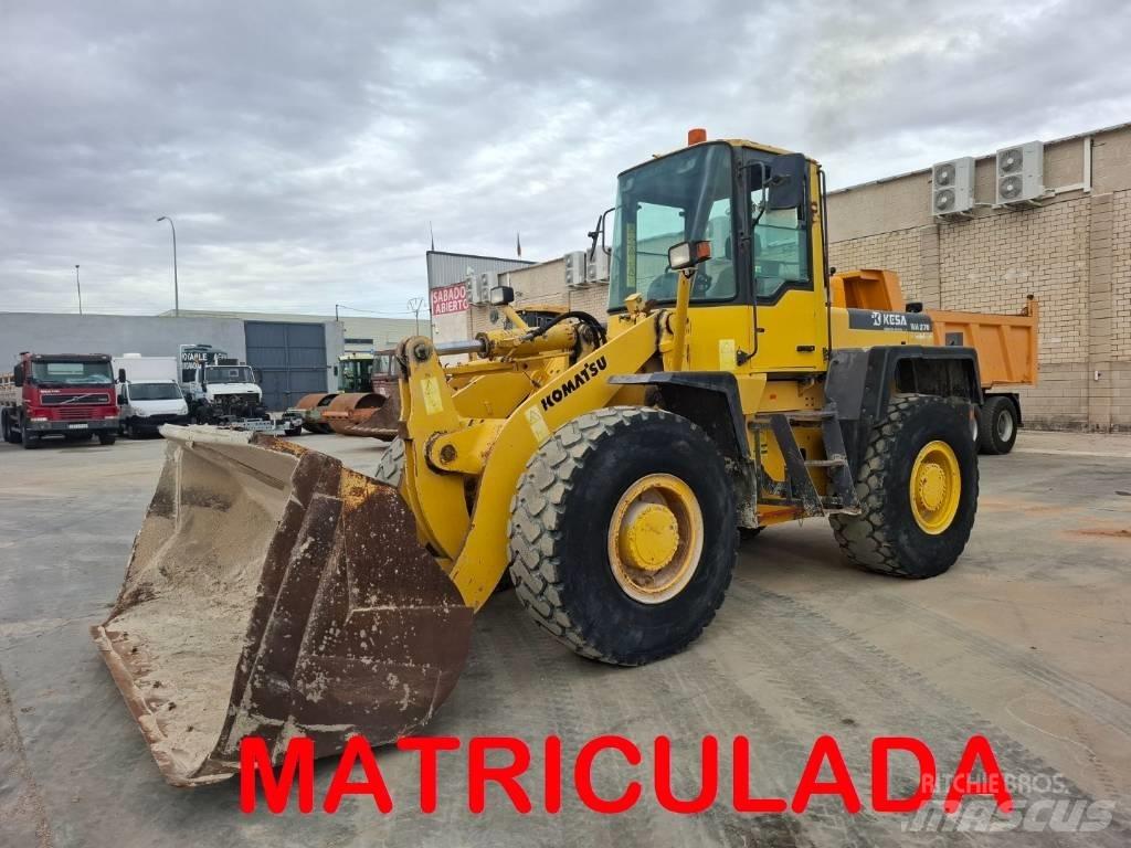 Komatsu WA 270-3 Kolesni nakladalci