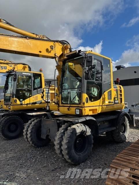 Komatsu PW 148-8 Bagri na kolesih