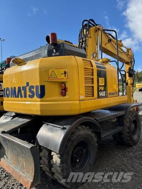 Komatsu PW 148-8 Bagri na kolesih