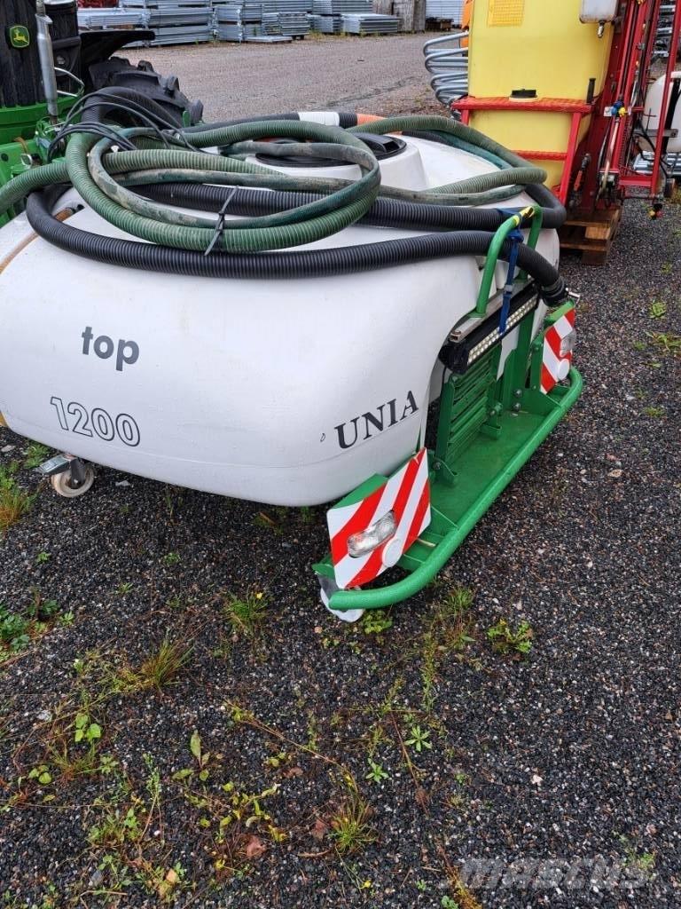Unia etusäiliö 1200l Montirane škropilnice