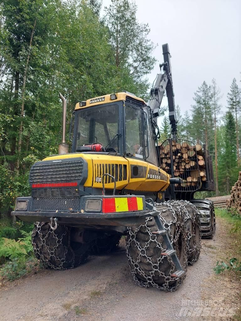 Ponsse ELK 8W Forwarderji