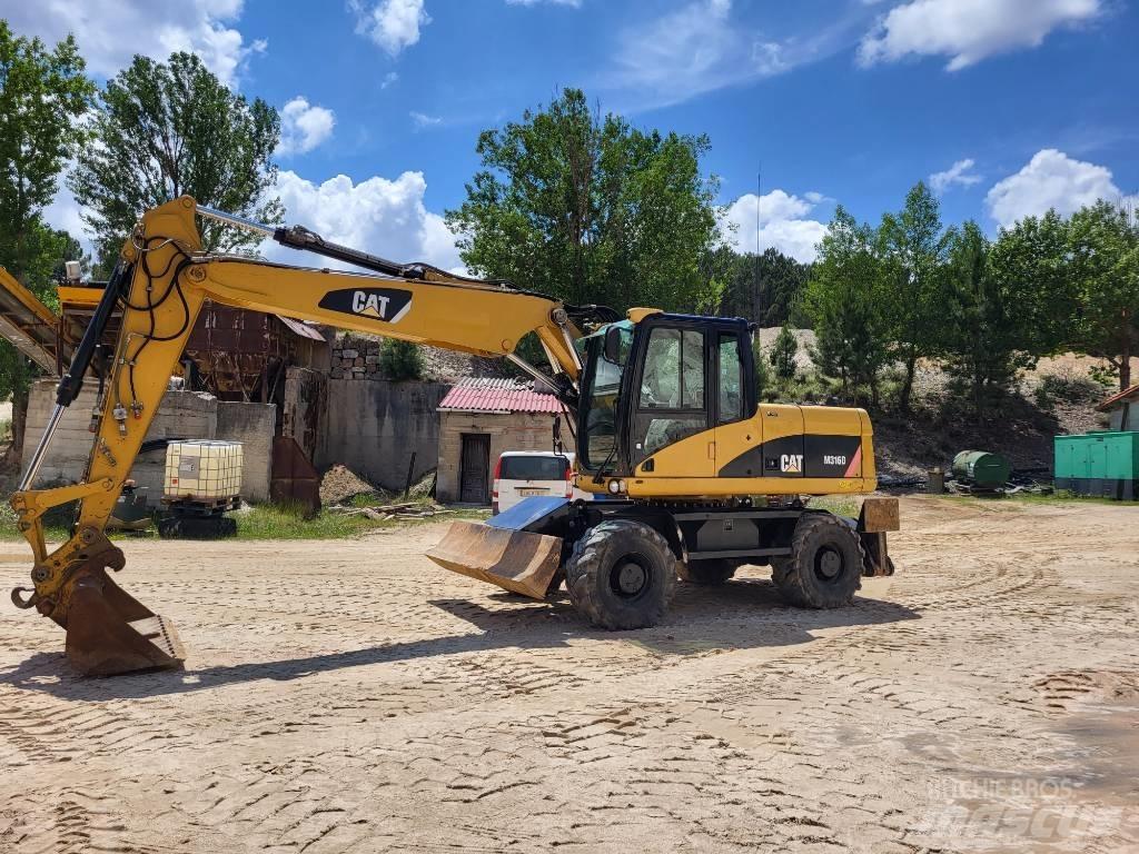 CAT 316d Bagri na kolesih
