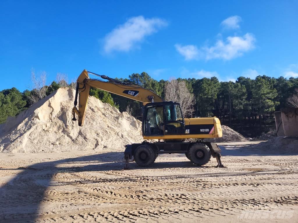 CAT 316d Bagri na kolesih