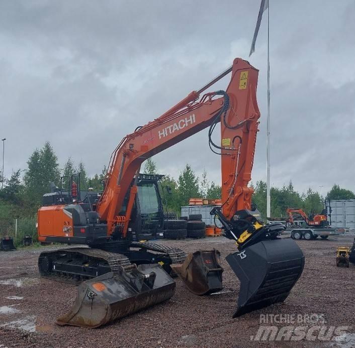Hitachi ZX160LC-7 Bagri goseničarji
