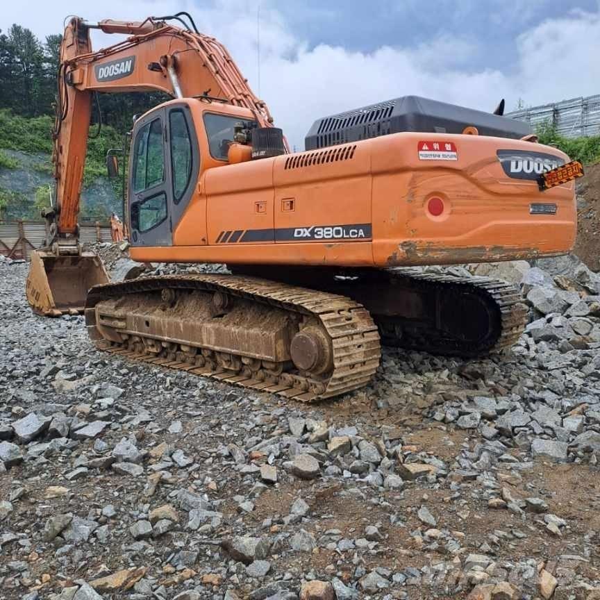 Doosan DX 380 LC Bagri goseničarji