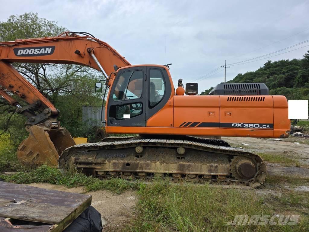 Doosan DX 380 LC Bagri goseničarji