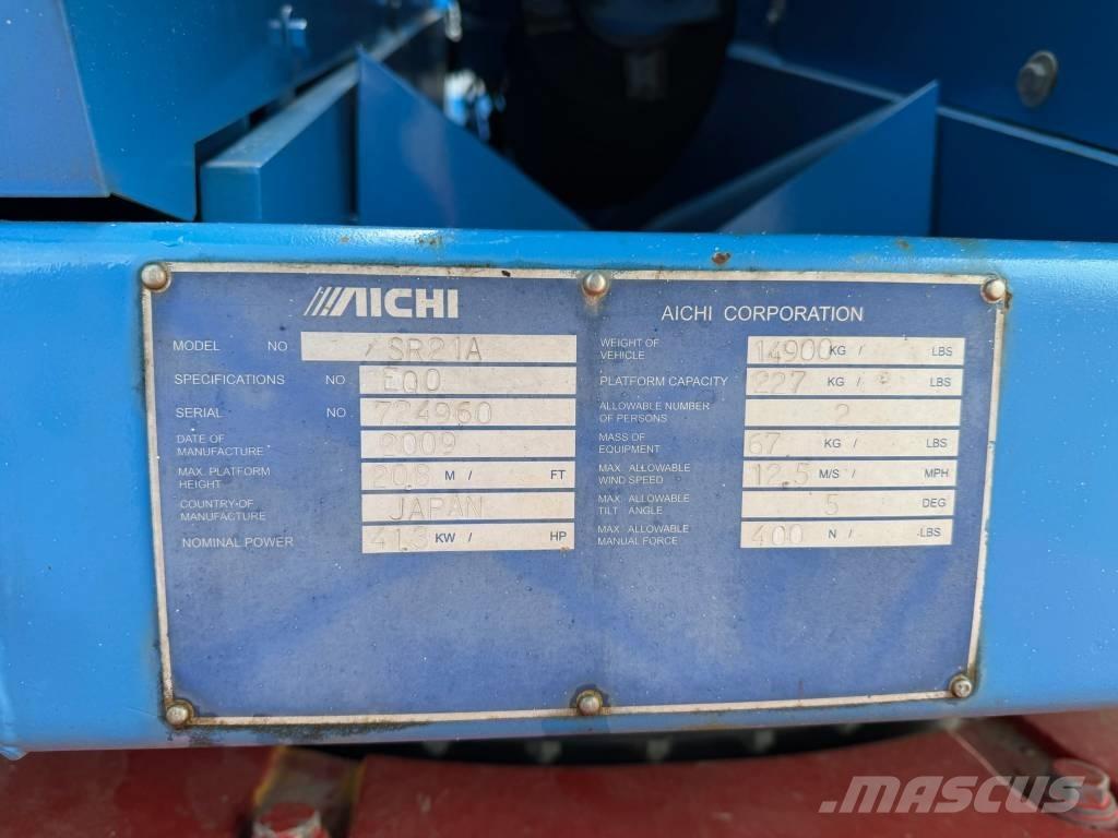 Aichi SR 21 A Teleskopske dvižne ploščadi