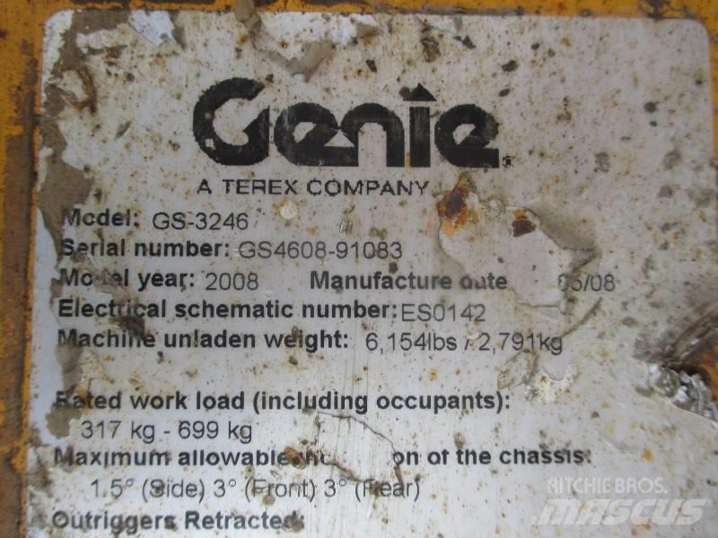Genie GS 3246 Škarjaste dvižne ploščadi