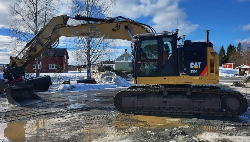 CAT 335 F L CR Bagri goseničarji