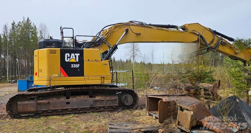 CAT 335 F L CR Bagri goseničarji