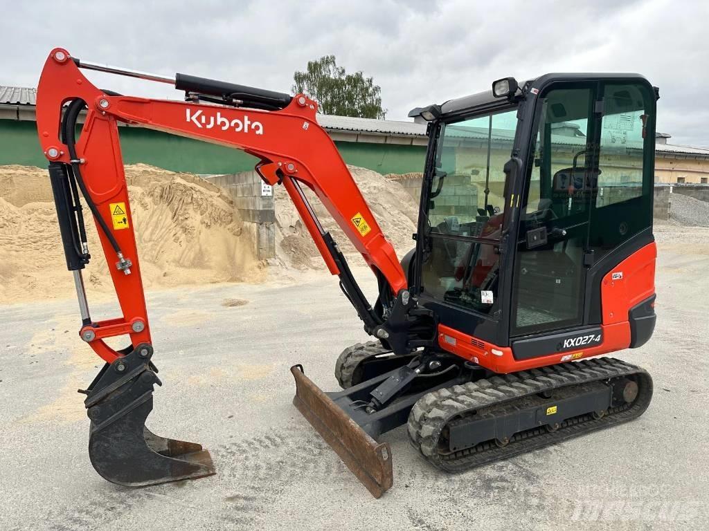 Kubota kx 027-4 Mini bagri <7t