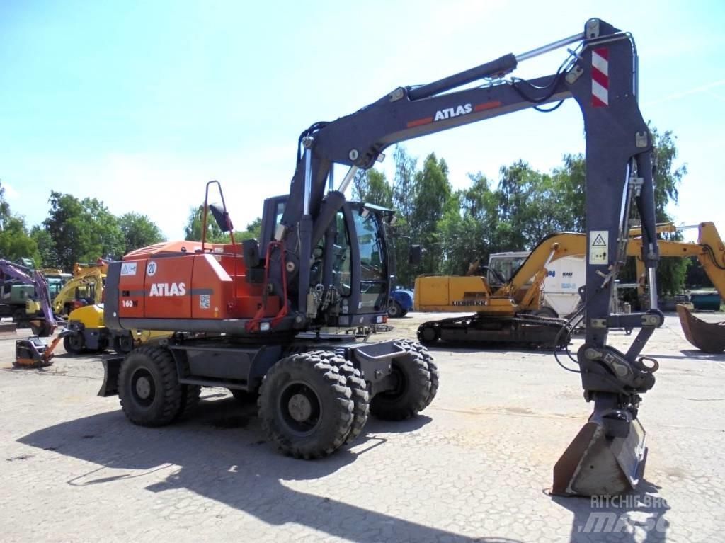 Atlas 160 W Bagri na kolesih