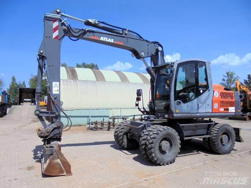 Atlas 160 W Bagri na kolesih