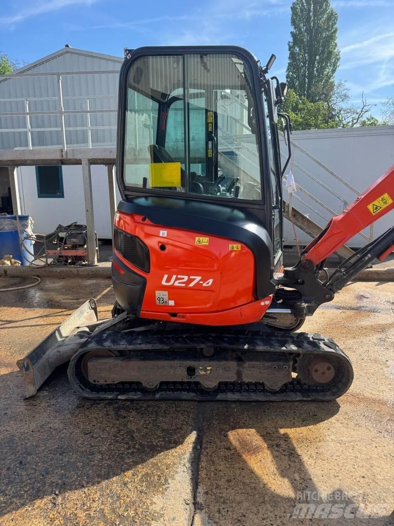 Kubota U 27-4 Mini bagri <7t