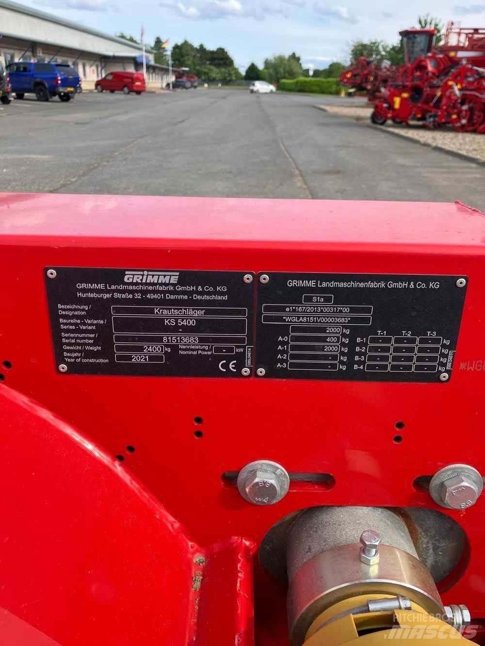 Grimme KS 5400 Oprema za pridelovanje krompirja - Drugo