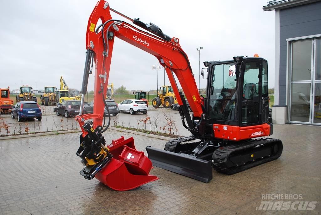 Kubota KX 060 - 6 tons Mini bagri <7t