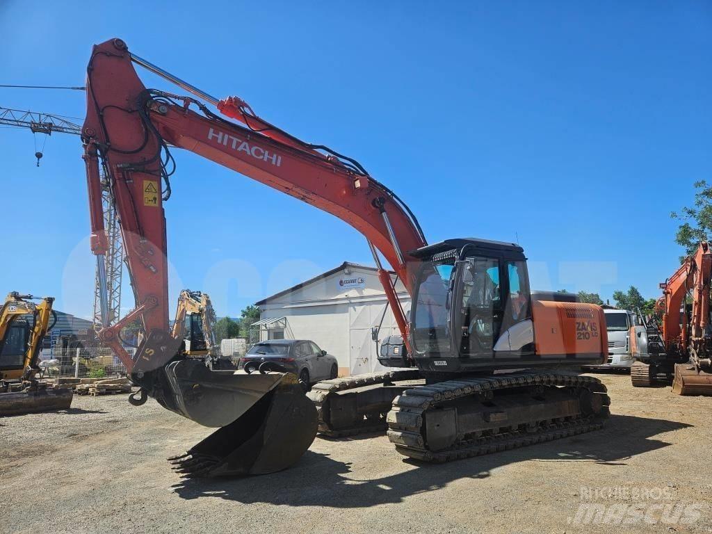 Hitachi ZX 210 LC Bagri goseničarji