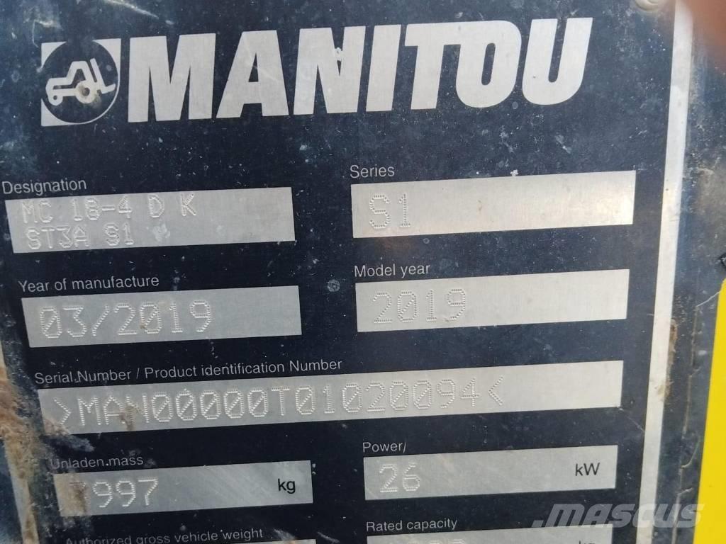 Manitou MC 18 Dizelski viličarji
