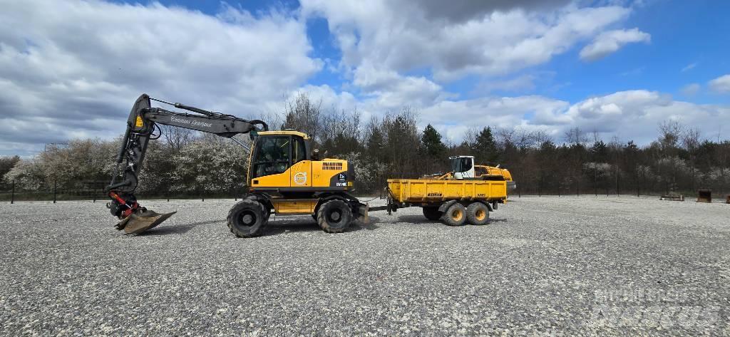 Volvo EW 140 C Bagri na kolesih