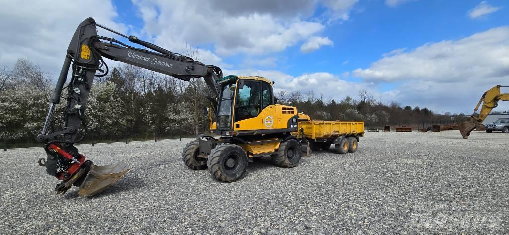 Volvo EW 140 C Bagri na kolesih
