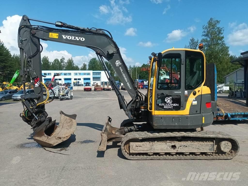 Volvo ECR 88 PLUS Midi bagri 7t – 12t