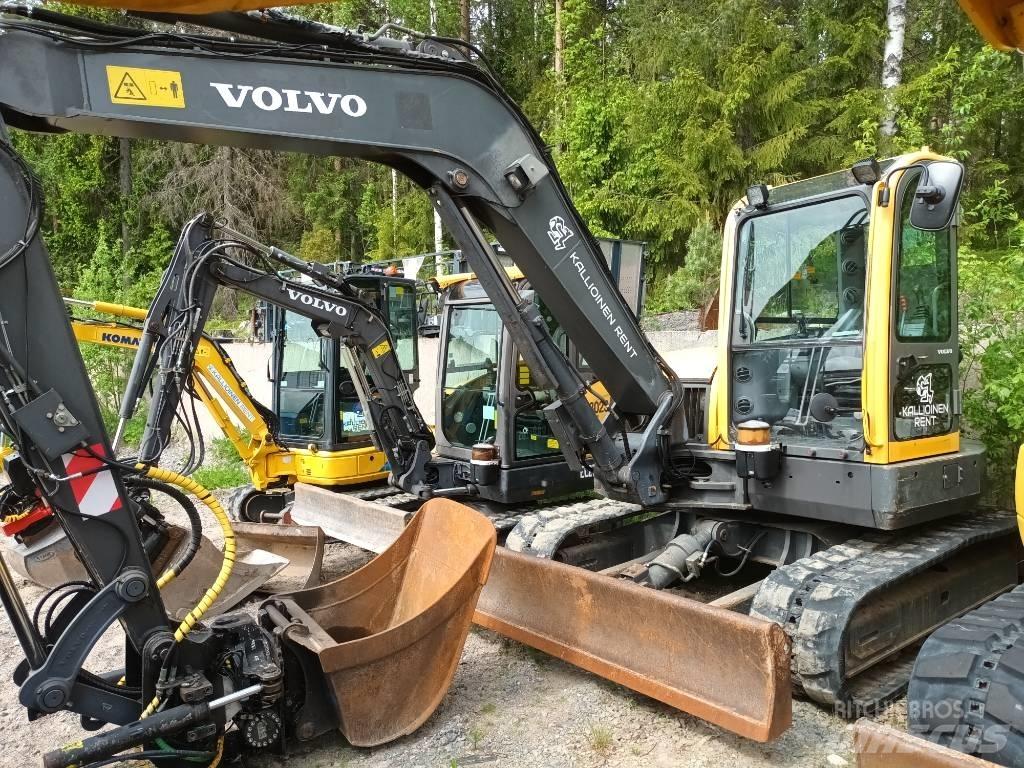 Volvo ECR 88 PLUS Midi bagri 7t – 12t