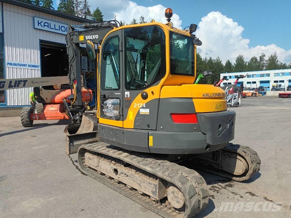 Volvo ECR 88 PLUS Midi bagri 7t – 12t