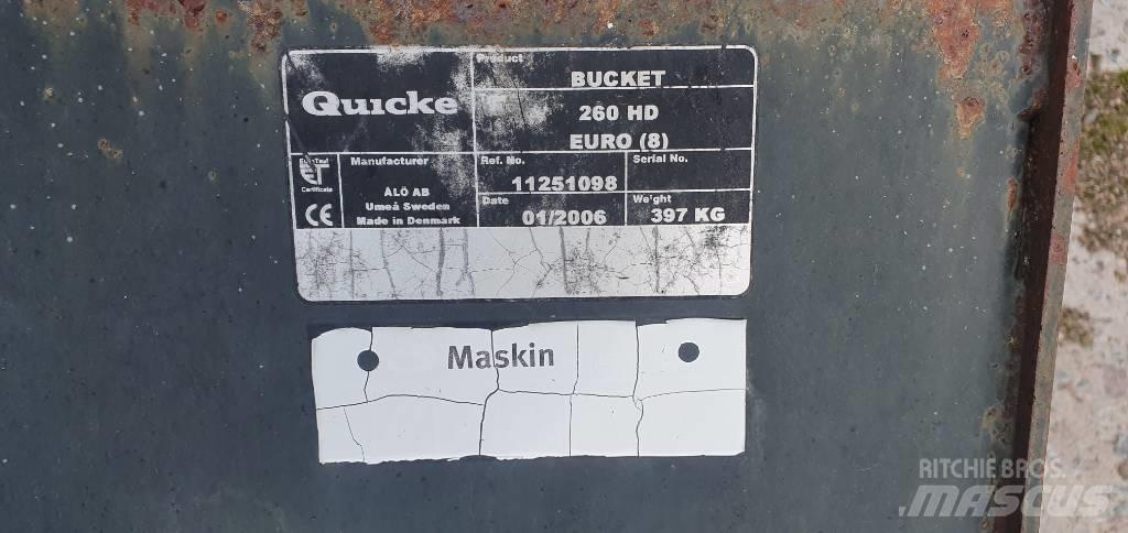 Ålö 240HD Priključki za čelni nakladalec